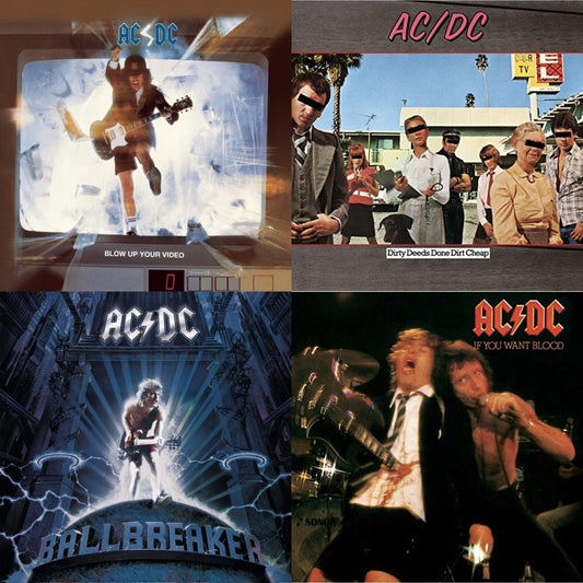 Dirty Deeds Done Dirt Cheap & If You Want Blood You've Got It & Ballbreaker & Blow Up Your Video