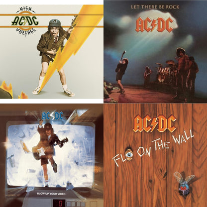 High Voltage & Let There Be Rock & Blow Up Your Video & Fly On The Wall