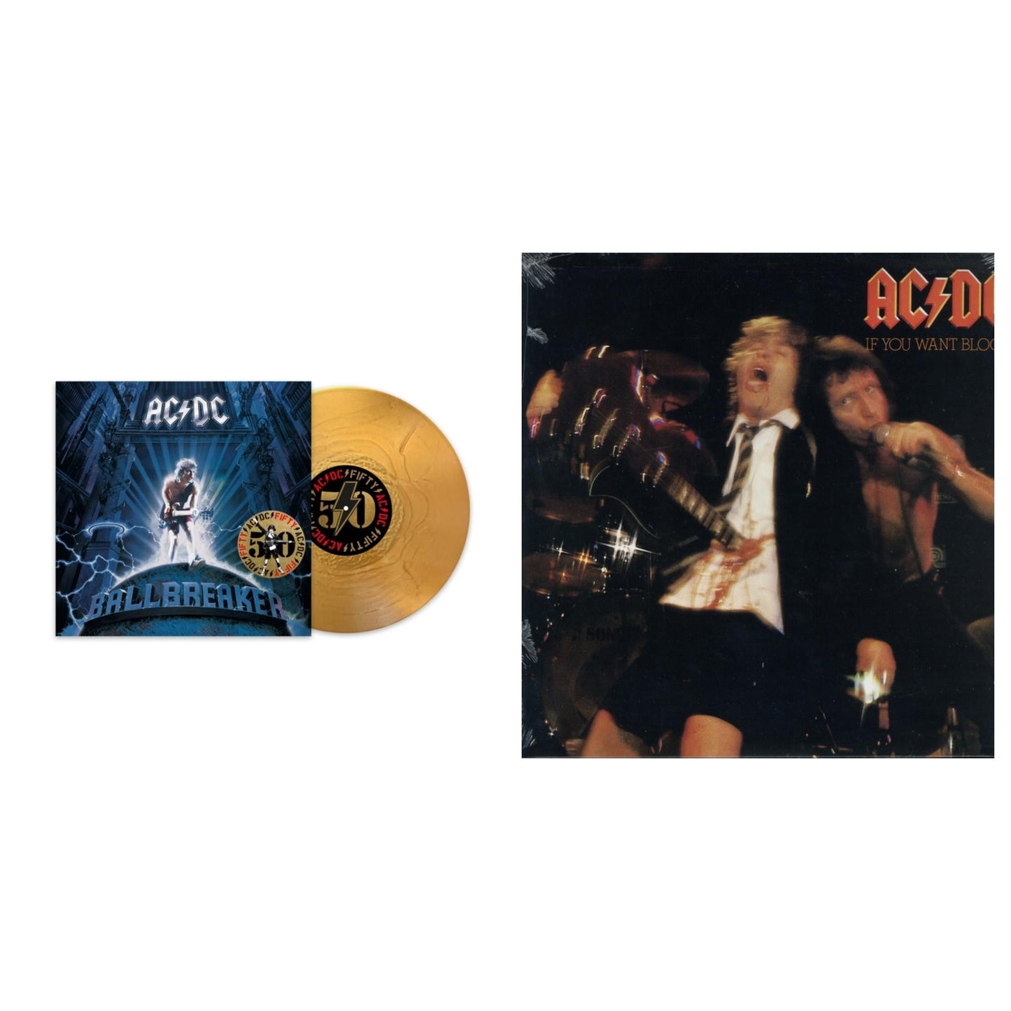 This is a 2 LP Vinyl SKU bundle.
1.This LP Vinyl is brand new.Format: LP VinylThis item's title is: Ballbreaker (50Th Anniversary/Gold Color LP Vinyl)Artist: Ac/DcBarcode: 196588733611Release Date: 6/21/2024
2.This LP Vinyl is brand new.