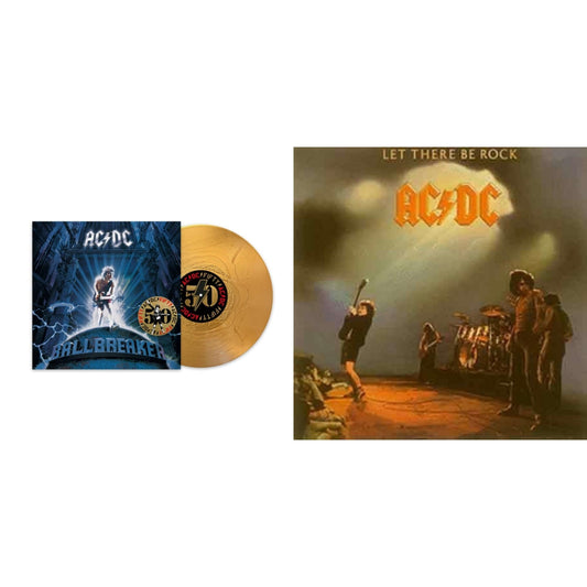 This is a 2 LP Vinyl SKU bundle.
1.This LP Vinyl is brand new.Format: LP VinylThis item's title is: Ballbreaker (50Th Anniversary/Gold Color LP Vinyl)Artist: Ac/DcBarcode: 196588733611Release Date: 6/21/2024
2.This LP Vinyl is brand new.