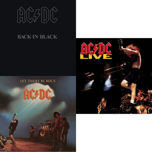 Let There Be Rock & Back In Black & Live