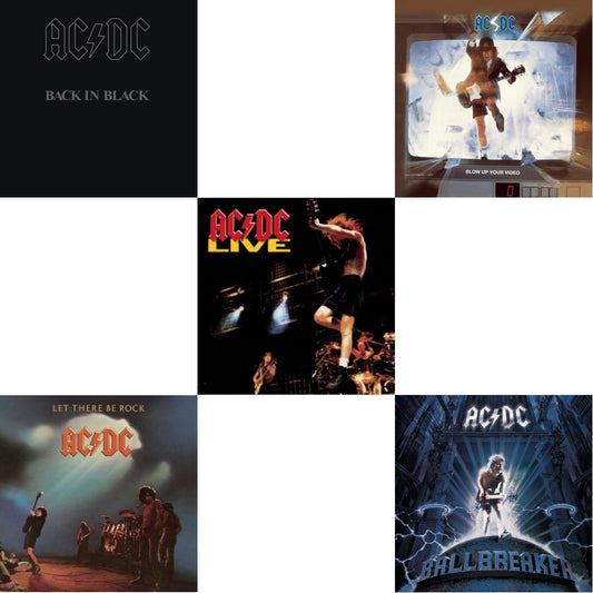 Let There Be Rock & Back In Black & Live & Ballbreaker & Blow Up Your Video