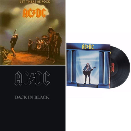 Let There Be Rock (180G) & Back In Black (180G) & Who Made Who (180G)