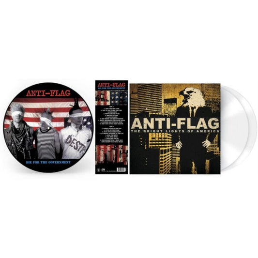 Anti-Flag - Bright Lights Of America (2LP/180G/Solid White Vinyl) & Die For The Government (Picture Disc)