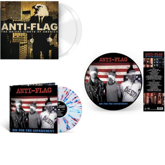 Bright Lights Of America (2LP/180G/Solid White Vinyl) & Die For The Government (Red White & Blue Splatter LP Vinyl) & Die For The Government (Picture Disc)