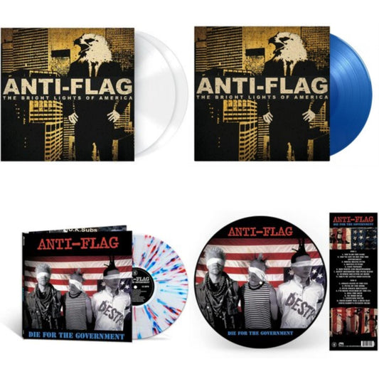 Bright Lights Of America (2LP/180G/Solid White Vinyl) & Bright Lights Of America (2LP/180G/Blue Vinyl) & Die For The Government (Red White & Blue Splatter LP Vinyl) & Die For The Government (Picture Disc)
