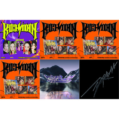 Rich Man (6Th Mini Album) (Energy Ver.) (Group Version) & Rich Man (6Th Mini Album) (Burst Ver.) (Karina Version) & Rich Man (6Th Mini Album) (Burst Ver.) (Winter Version) & Rich Man (6Th Mini Album) (Burst Ver.) (Giselle Version)