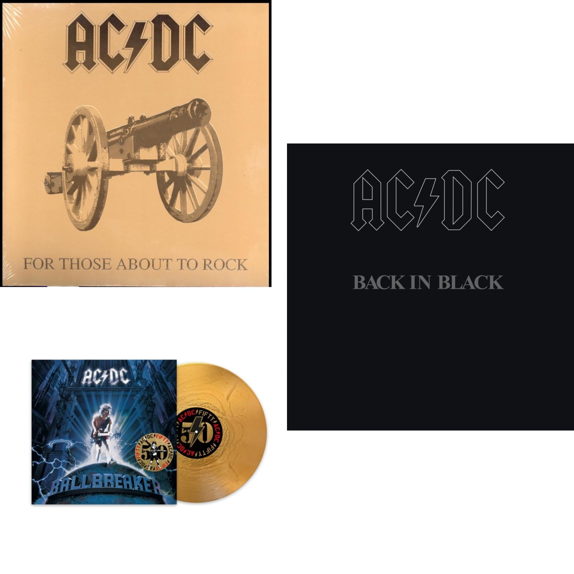 This is a 3 LP Vinyl SKU bundle.
1.This LP Vinyl is brand new.Format: LP VinylThis item's title is: Ballbreaker (50Th Anniversary/Gold Color LP Vinyl)Artist: Ac/DcBarcode: 196588733611Release Date: 6/21/2024
2.This LP Vinyl is brand new.