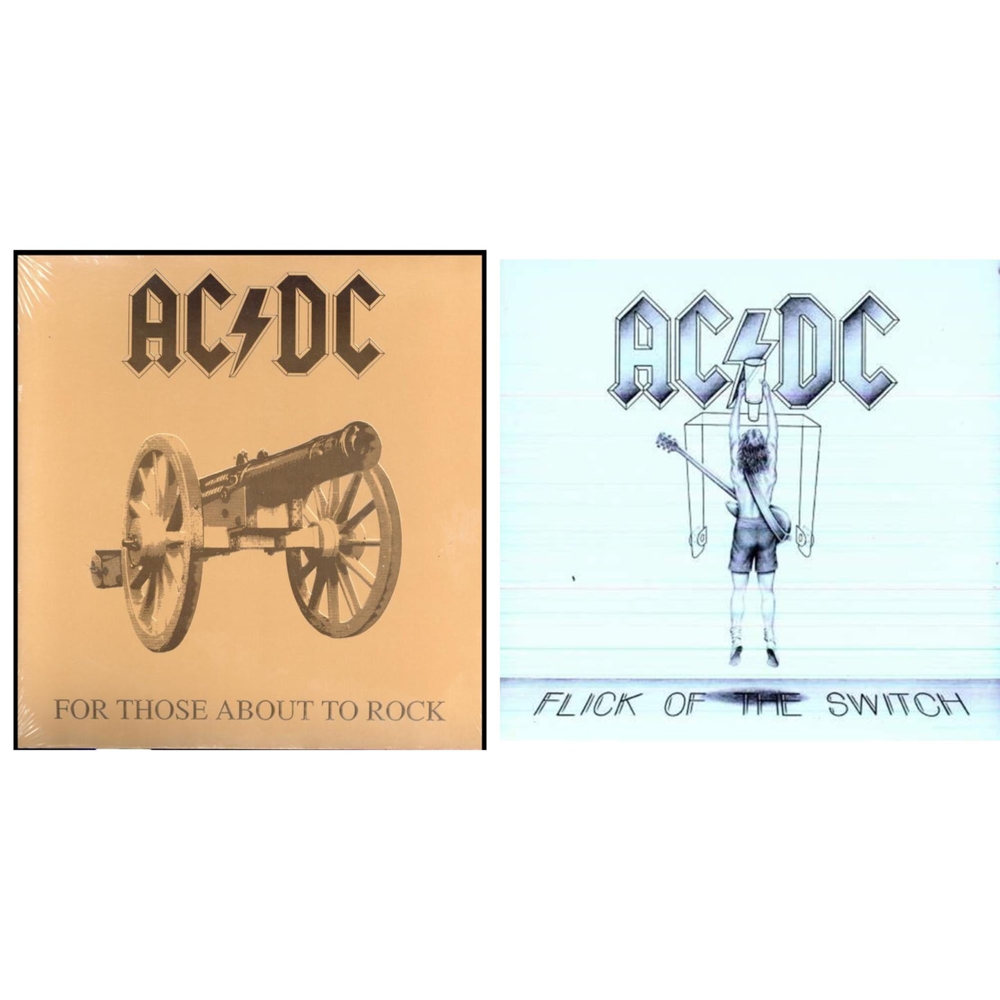 For Those About To Rock (180G) & Flick Of The Switch (180G)