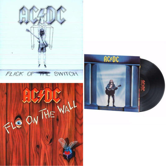 Flick Of The Switch (180G) & Fly On The Wall (180G) & Who Made Who (180G)