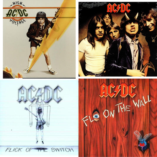 High Voltage (180G) & Highway To Hell (180G) & Flick Of The Switch (180G) & Fly On The Wall (180G)