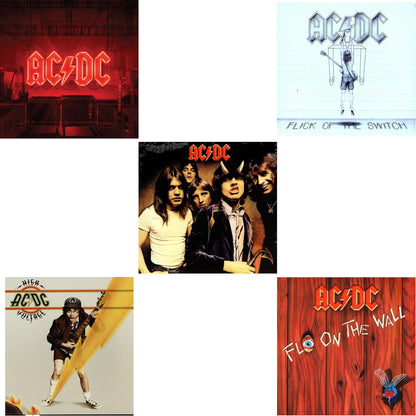 Power Up (180G/Gatefold Jacket/Inner Sleeve) & High Voltage (180G) & Highway To Hell (180G) & Flick Of The Switch (180G) & Fly On The Wall (180G)