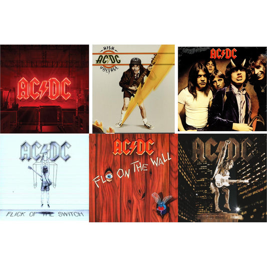Power Up (180G/Gatefold Jacket/Inner Sleeve) & High Voltage (180G) & Highway To Hell (180G) & Flick Of The Switch (180G) & Fly On The Wall (180G) & Stiff Upper Lip (180G)