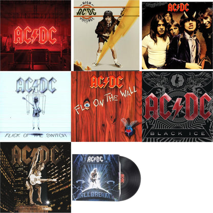 Power Up (180G/Gatefold Jacket/Inner Sleeve) & High Voltage (180G) & Highway To Hell (180G) & Flick Of The Switch (180G) & Fly On The Wall (180G) & Black Ice (2LP/180G/Gatefold) & Stiff Upper Lip (180G) & Ballbreaker (180G)