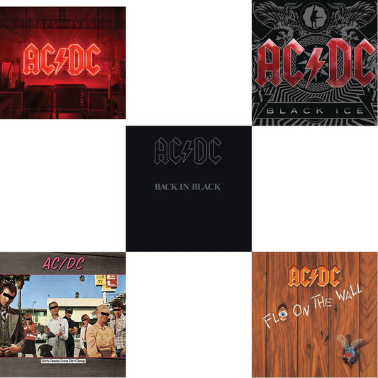 Power Up (Softpak/Booklet) & Dirty Deeds Done Dirt Cheap & Back In Black & Black Ice & Fly On The Wall