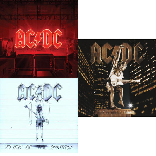 Power Up (180G/Gatefold Jacket/Inner Sleeve) & Flick Of The Switch (180G) & Stiff Upper Lip (180G)