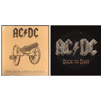 For Those About To Rock (180G) & Rock Or Bust (LP/CD/180G/Gatefold)