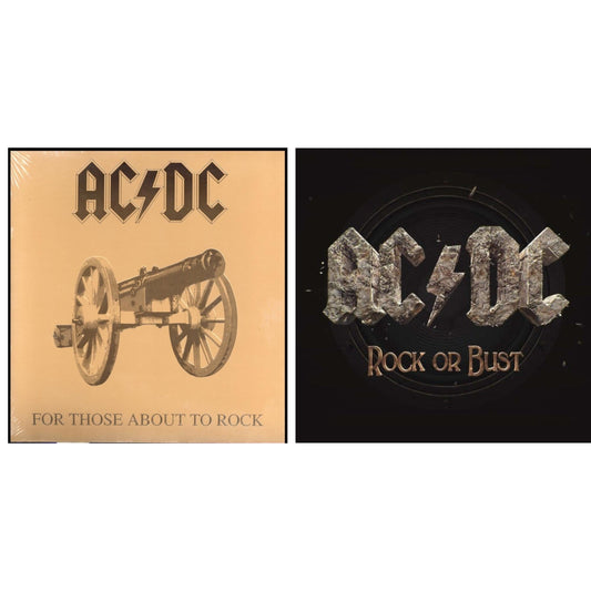 For Those About To Rock (180G) & Rock Or Bust (LP/CD/180G/Gatefold)