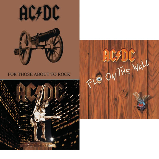 For Those About To Rock & Stiff Upper Lip & Fly On The Wall