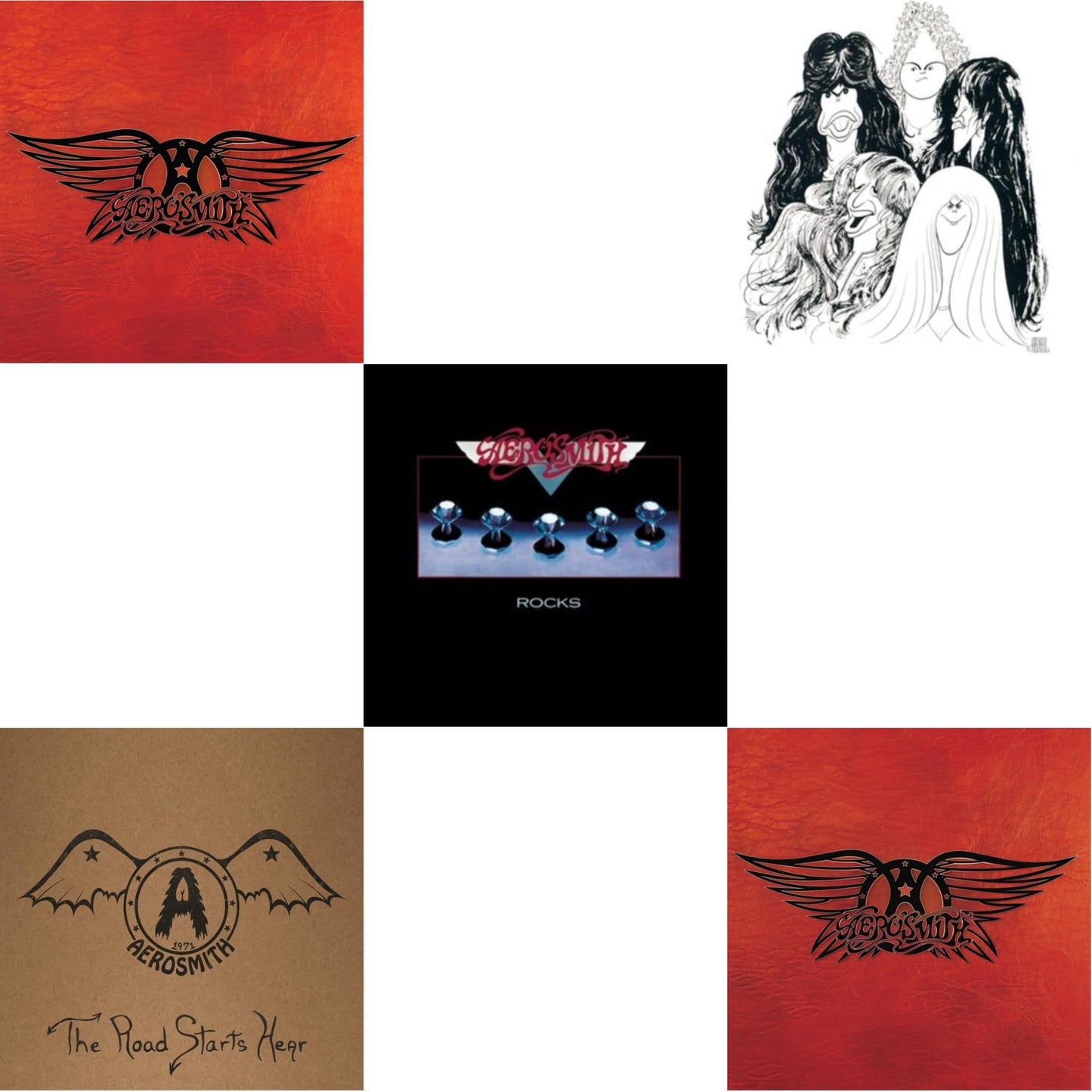 1971: The Road Starts Here & Greatest Hits & Greatest Hits (2LP) & Rocks & Draw The Line