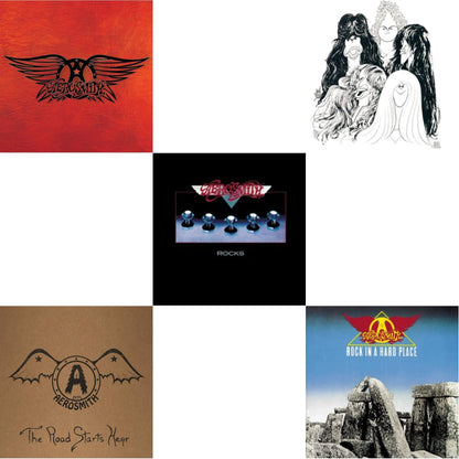 This is a 5 LP Vinyl SKU bundle.
1.This LP Vinyl is brand new.Format: LP VinylMusic Style: Hard RockThis item's title is: Greatest HitsArtist: AerosmithLabel: CAPITOLBarcode: 602448955739Release Date: 8/18/2023
2.This LP Vinyl is brand new.