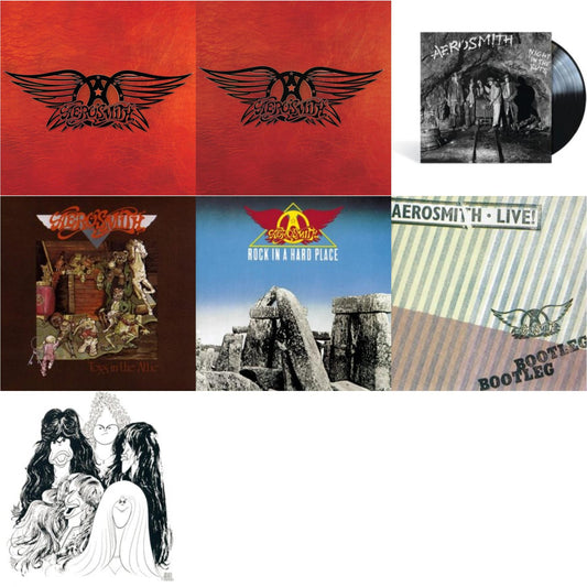 Greatest Hits & Greatest Hits (2LP) & Night In The Ruts & Toys In The Attic & Rock In A Hard Place & Live! Bootleg (2LP) & Draw The Line