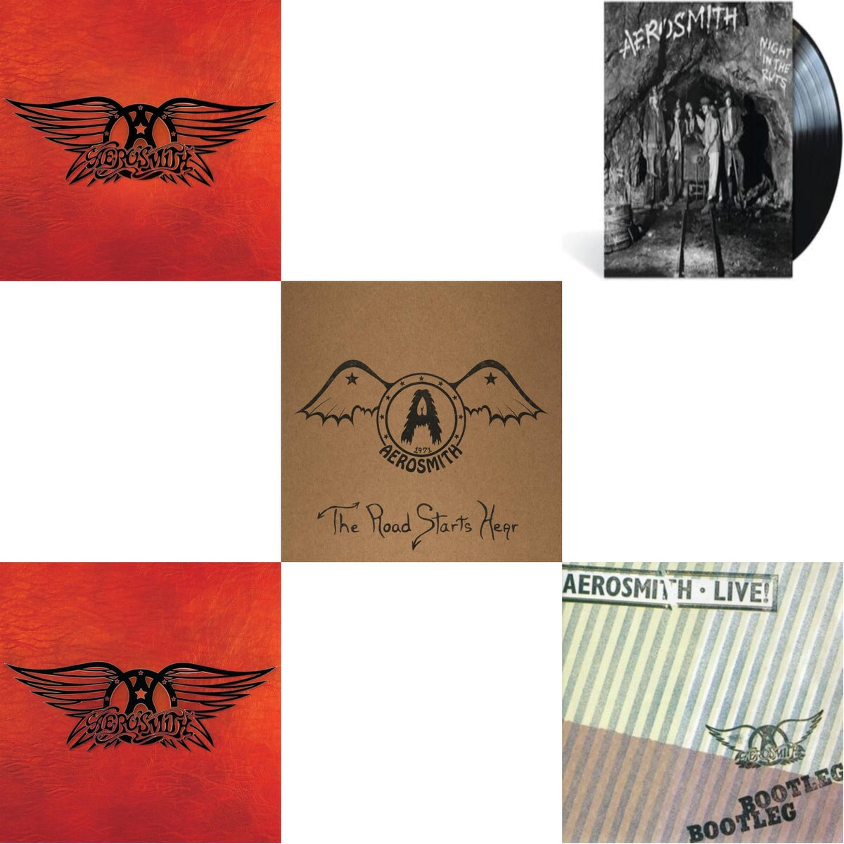 1971: The Road Starts Here & Greatest Hits & Greatest Hits (4LP) & Night In The Ruts & Live! Bootleg (2LP)
