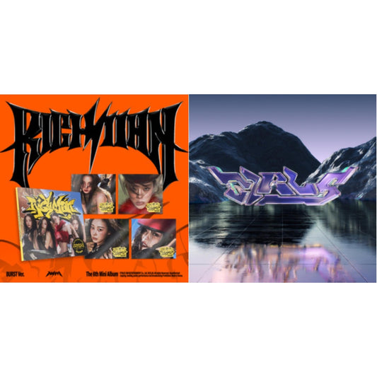 Rich Man (6Th Mini Album) (Burst Ver.) (Group Version) & Girls (Digipak Ver.)