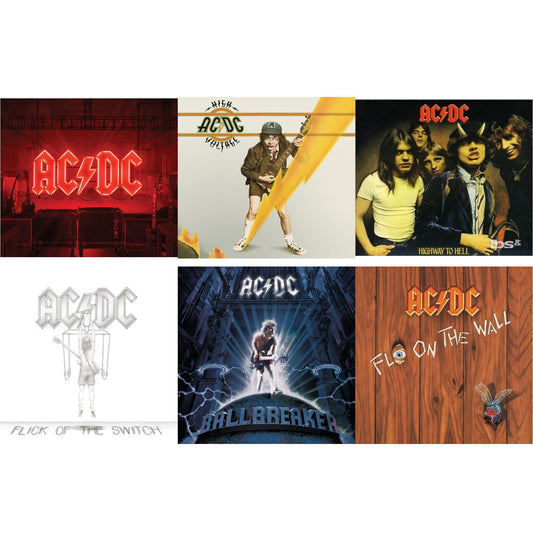 Power Up (Softpak/Booklet) & High Voltage & Highway To Hell & Flick Of The Switch & Ballbreaker & Fly On The Wall