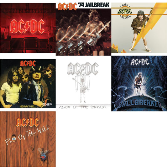 Power Up (Softpak/Booklet) & 74 Jailbreak & High Voltage & Highway To Hell & Flick Of The Switch & Ballbreaker & Fly On The Wall