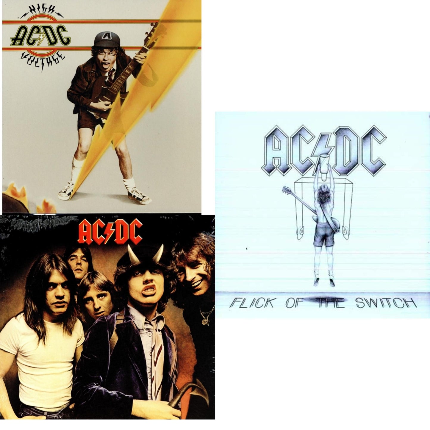 High Voltage (180G) & Highway To Hell (180G) & Flick Of The Switch (180G)