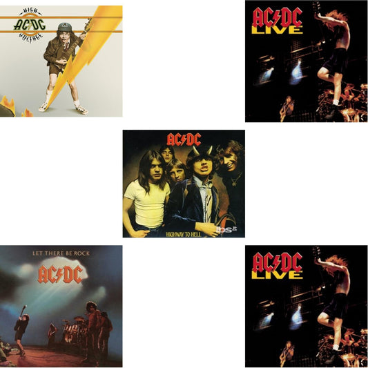High Voltage & Let There Be Rock & Highway To Hell & Live & Live
