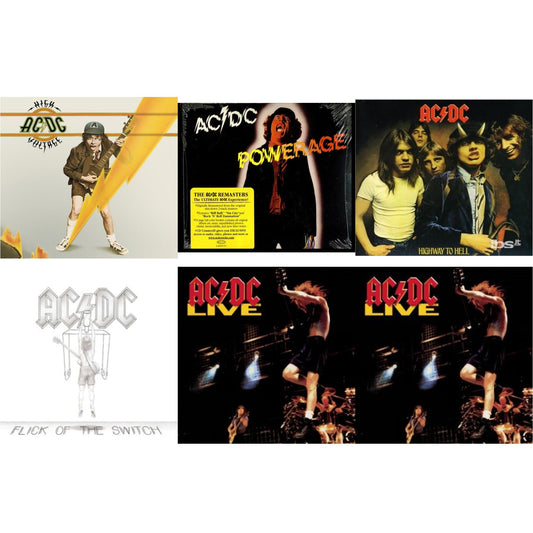 High Voltage & Powerage & Highway To Hell & Flick Of The Switch & Live & Live