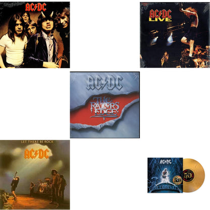 This is a 5 LP Vinyl SKU bundle.
1.This LP Vinyl is brand new.Format: LP VinylThis item's title is: Ballbreaker (50Th Anniversary/Gold Color LP Vinyl)Artist: Ac/DcBarcode: 196588733611Release Date: 6/21/2024
2.This LP Vinyl is brand new.