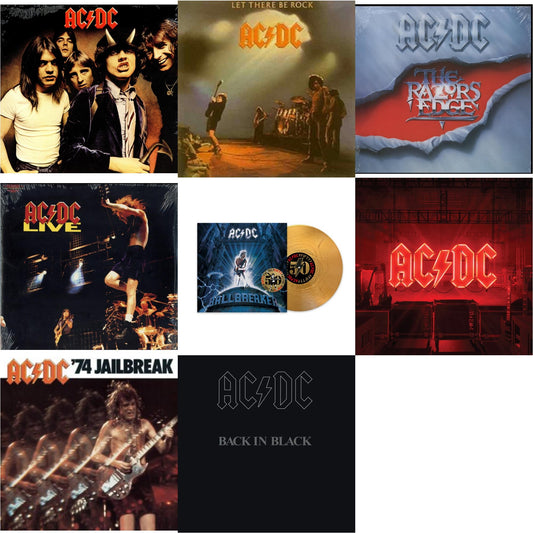 This is a 8 LP Vinyl SKU bundle.
1.This LP Vinyl is brand new.Format: LP VinylMusic Style: Hard RockThis item's title is: Power Up (180G/Gatefold Jacket/Inner Sleeve)Artist: Ac/DcLabel: COLUMBIABarcode: 194397255614Release Date: 11/13/2020
2.This LP Vinyl is brand new.