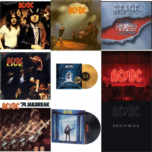 This is a 9 LP Vinyl SKU bundle.
1.This LP Vinyl is brand new.Format: LP VinylMusic Style: Hard RockThis item's title is: Power Up (180G/Gatefold Jacket/Inner Sleeve)Artist: Ac/DcLabel: COLUMBIABarcode: 194397255614Release Date: 11/13/2020
2.This LP Vinyl is brand new.
