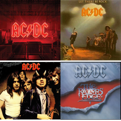 Power Up (180G/Gatefold Jacket/Inner Sleeve) & Let There Be Rock (180G) & Highway To Hell (180G) & Razor’S Edge (180G)