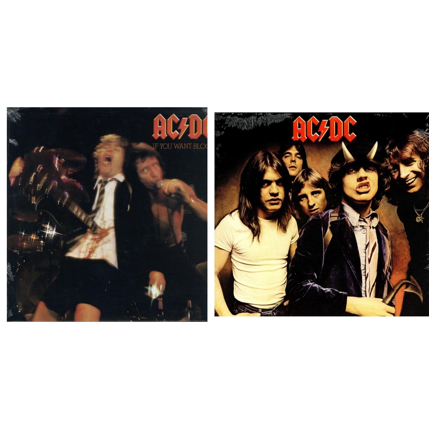 This is a 2 LP Vinyl SKU bundle.
1.This LP Vinyl is brand new.Format: LP VinylMusic Style: Hard RockThis item's title is: If You Want Blood You've Got It (180G)Artist: Ac/DcLabel: LEGACYBarcode: 696998020511Release Date: 10/14/2003
2.This LP Vinyl is brand new.