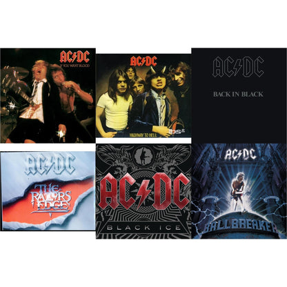 If You Want Blood You've Got It & Highway To Hell & Back In Black & Razor's Edge & Black Ice & Ballbreaker