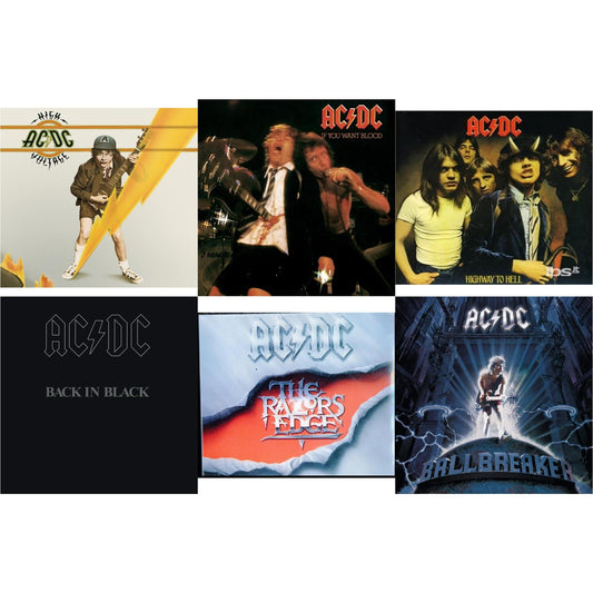 High Voltage & If You Want Blood You've Got It & Highway To Hell & Back In Black & Razor's Edge & Ballbreaker
