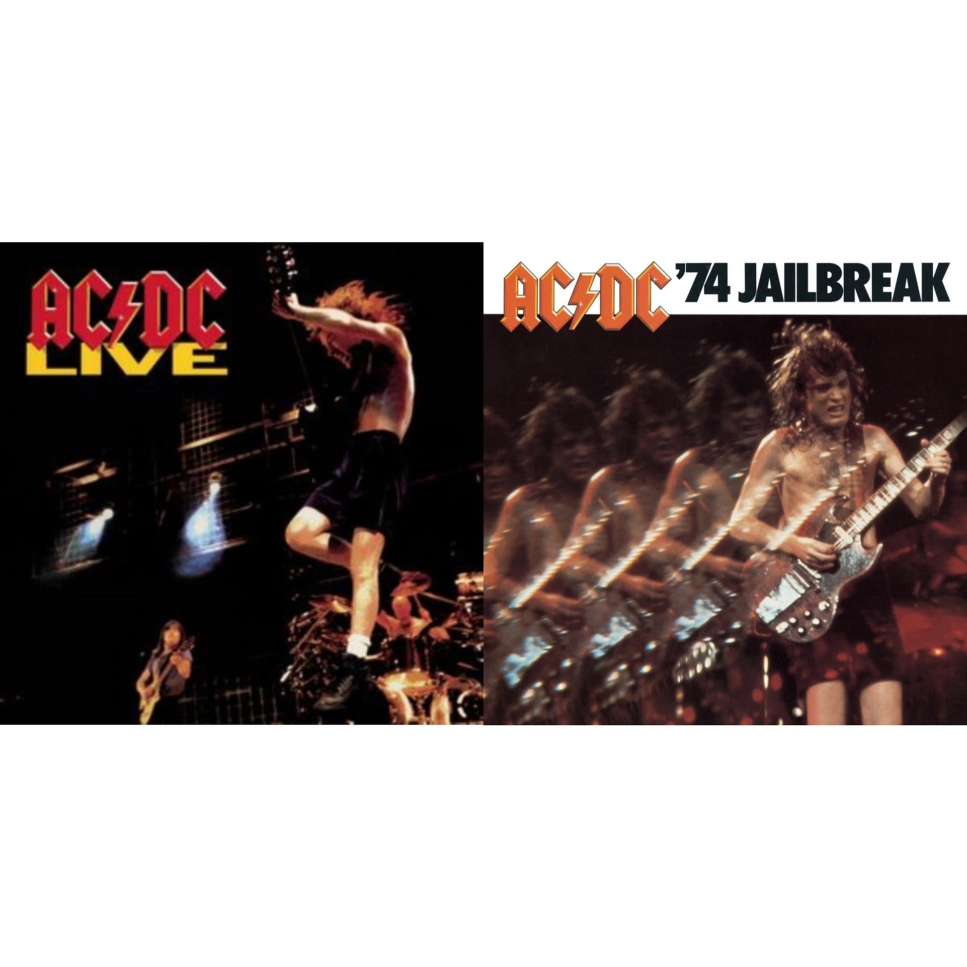 This is a 2 CD SKU bundle.
1.This CD is brand new.Format: CDMusic Style: Hard RockThis item's title is: 74 JailbreakArtist: Ac/DcLabel: EpicBarcode: 696998020023Release Date: 7/1/2003
2.This CD is brand new.