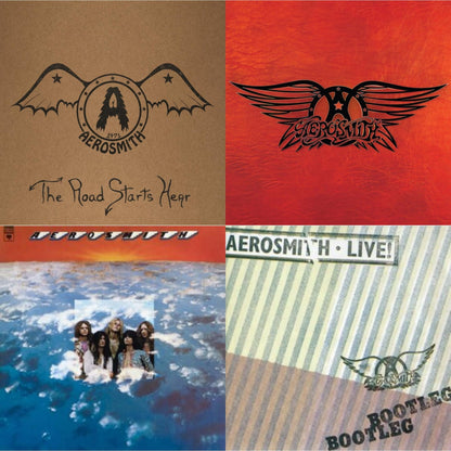 1971: The Road Starts Here & Greatest Hits & Aerosmith & Live! Bootleg (2LP)
