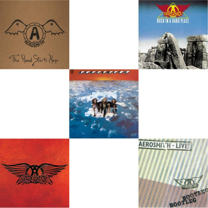 1971: The Road Starts Here & Greatest Hits & Aerosmith & Rock In A Hard Place & Live! Bootleg (2LP)
