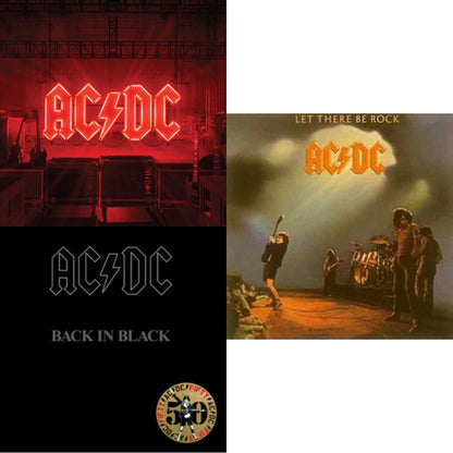 Power Up (180G/Gatefold Jacket/Inner Sleeve) & Back In Black (Gold Metallic LP Vinyl) & Let There Be Rock (180G)