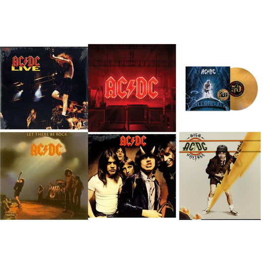 This is a 6 LP Vinyl SKU bundle.
1.This LP Vinyl is brand new.Format: LP VinylMusic Style: Hard RockThis item's title is: Power Up (180G/Gatefold Jacket/Inner Sleeve)Artist: Ac/DcLabel: COLUMBIABarcode: 194397255614Release Date: 11/13/2020
2.This LP Vinyl is brand new.