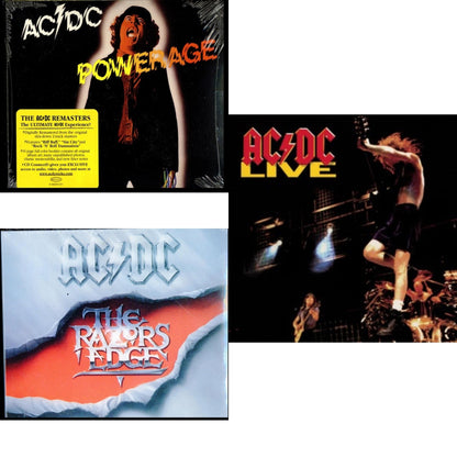 Powerage & Razor's Edge & Live