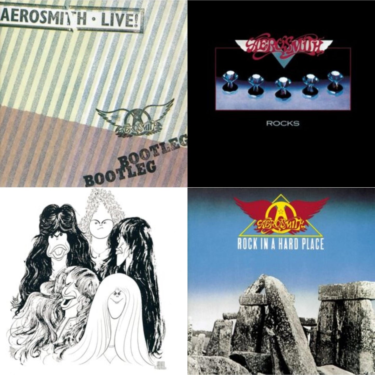 This is a 4 LP Vinyl SKU bundle.
1.This LP Vinyl is brand new.Format: LP VinylMusic Style: Hard RockThis item's title is: RocksArtist: AerosmithLabel: CAPITOLBarcode: 602455248671Release Date: 5/26/2023
2.This LP Vinyl is brand new.