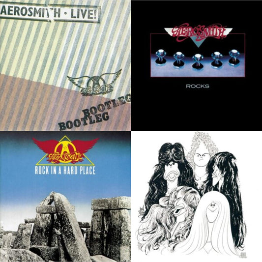 This is a 4 LP Vinyl SKU bundle.
1.This LP Vinyl is brand new.Format: LP VinylMusic Style: Hard RockThis item's title is: Live! Bootleg (2LP)Artist: AerosmithLabel: CAPITOLBarcode: 602455685827Release Date: 8/25/2023
2.This LP Vinyl is brand new.