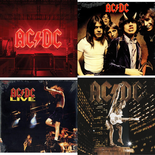Power Up (180G/Gatefold Jacket/Inner Sleeve) & Highway To Hell (180G) & Live (2LP/180G) & Stiff Upper Lip (180G)