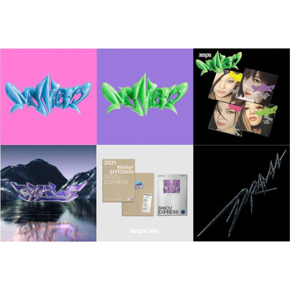 My World (3Rd Mini Album/Intro Version) & My World (3Rd Mini Album/Tabloid Version) & My World (3Rd Mini Album/Poster Version) & Girls (Digipak Ver.) & 2021 Winter Smtown: Smcu Exrpess (Aespa) & Drama (4Th Mini Album/Version C)